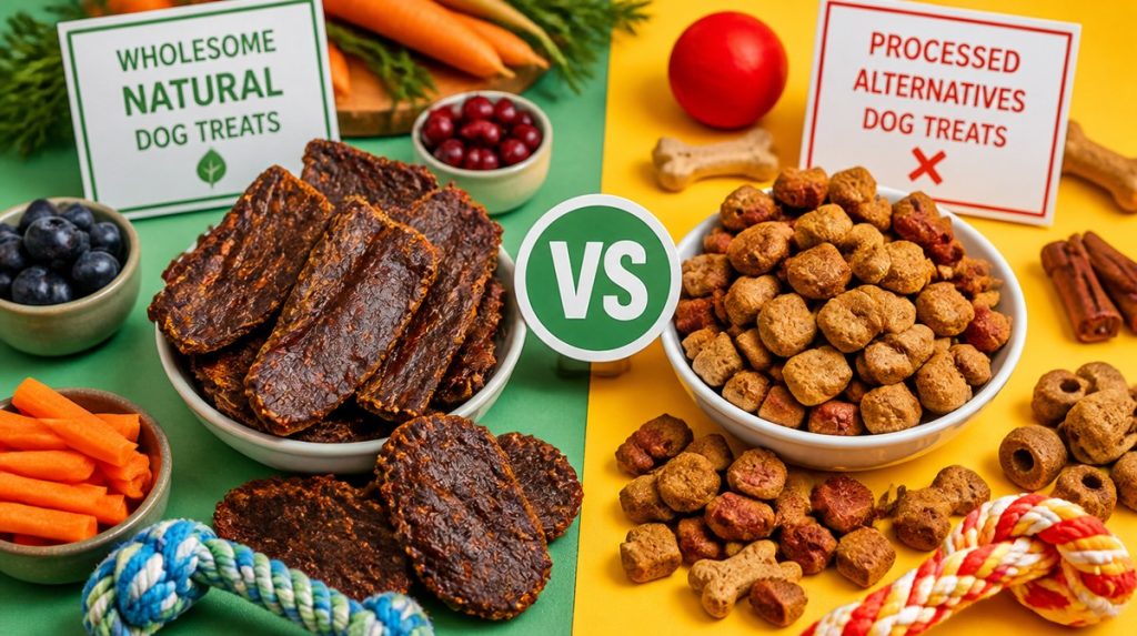 Natural vs Processed Dog Treats